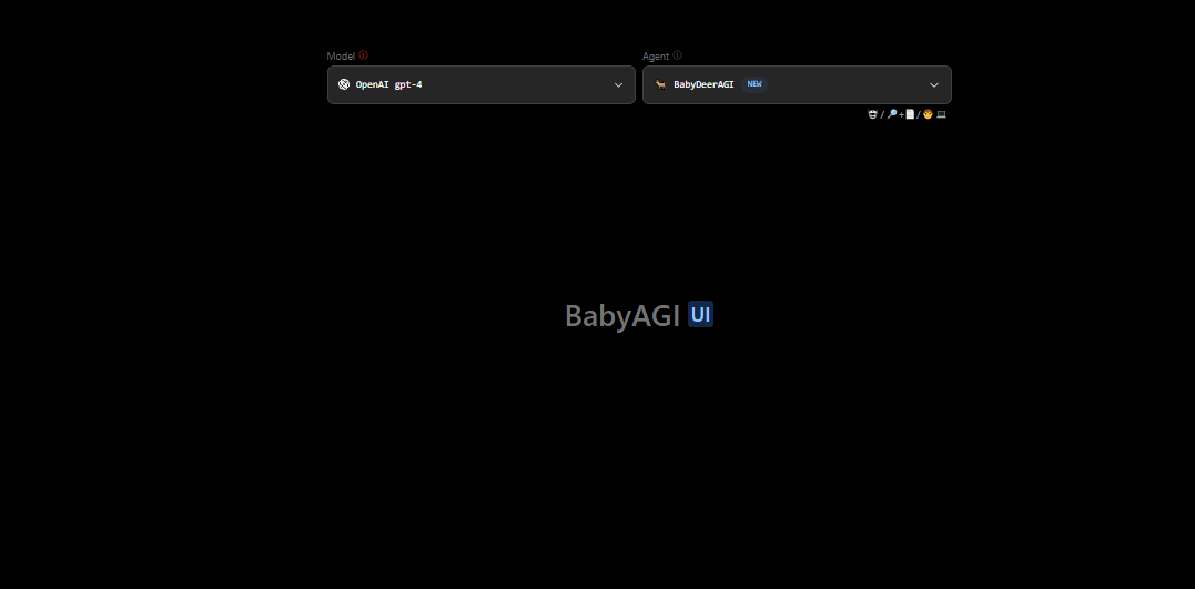 BabayAGI-UI is an open-source user interface for BabyAGI